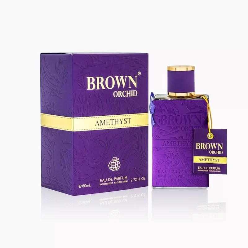 BROWN ORCHID AMETHYST 